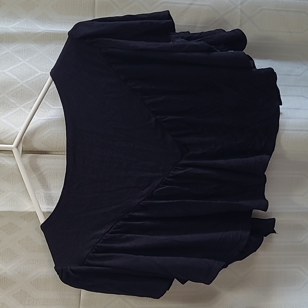 Antistar Black Women's Top,Sz XS/TP